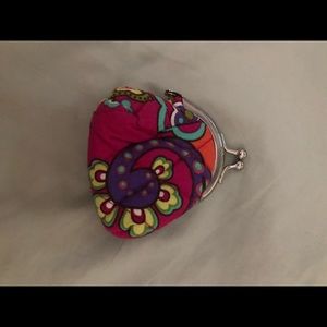 Vera Bradley Kiss Lock Coin Purse